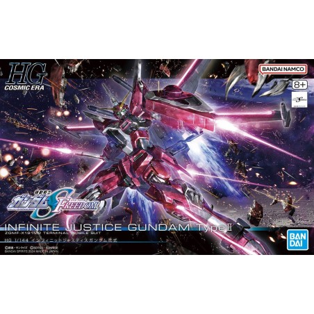 PREVENTA - HG 1/144 INFINITE JUSTICE GUNDAM TypeⅡ