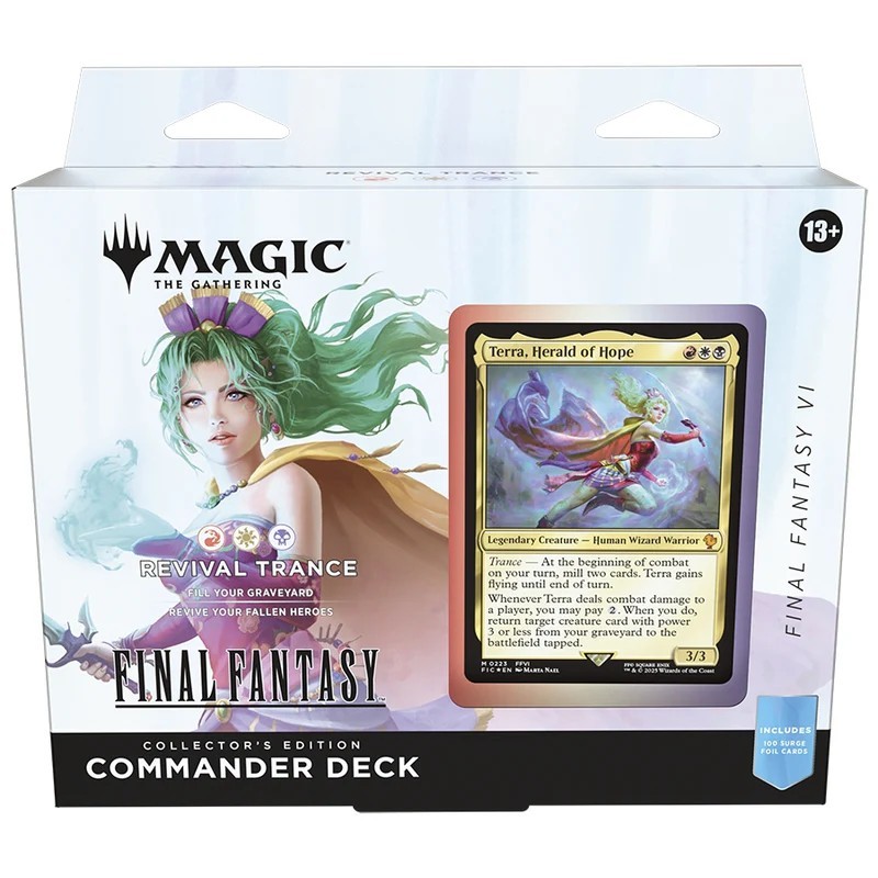 Final Fantasy - Collector's Edition Commander Deck: Revival Trance (Inglés) - Magic: The Gathering
