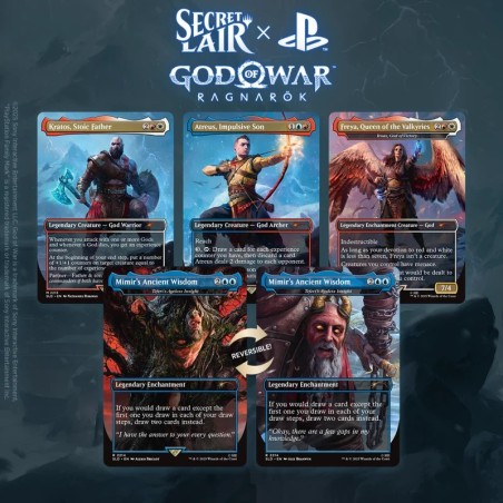 Secret Lair x Paystation: God of War: Norse (Regular) - Magic: The Gathering