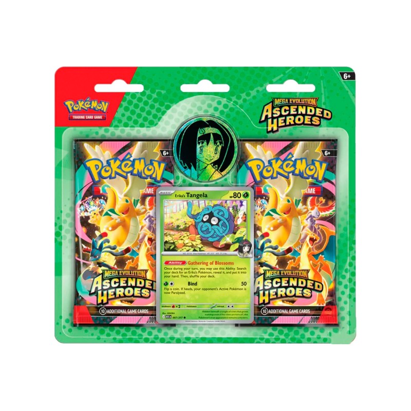 POKEMON TCG MEGA EVOLUTION ASCENDED HEROES COLLECTION ERIKA