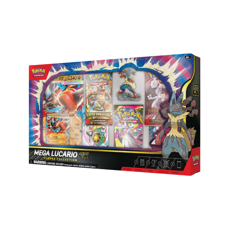 Pokemon TCG – Mega Lucario Ex Figure Collection