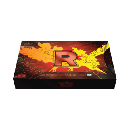 Pokemon TCG – Team Rocket’s Moltres ex Ultra Premium Collection