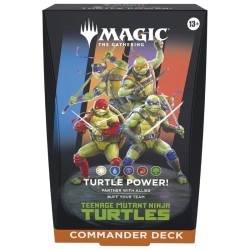 Teenage Mutant Ninja Turtles - Commander Deck (Inglés) - Magic: The Gathering